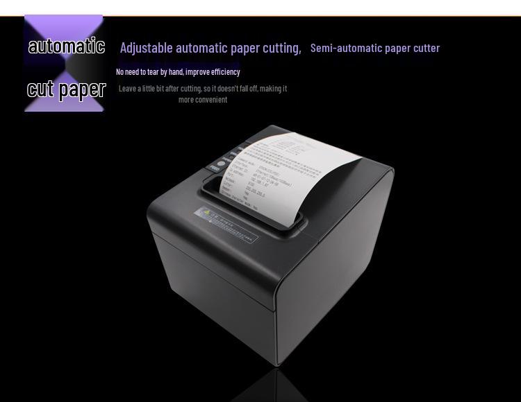 Youku 80250 Hochgeschwindigkeits-80mm-Thermo-Küchendrucker mit Schneidevorrichtung.
