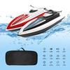 Dubbele Propeller Lange Afstand Raceboot Waterspeelgoed, Realistische Elektrische RC Speedboot Motorboot met Dubbele Motoren Waterdichte Afstandsbediening