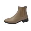 Fashion Women's Solid Color Rain Boots, Casual Lip Boots, Women's Comfortable Ankle 2024 Women's Boots