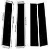 Glossy Black Pillar Post For 2004-2014 Ford F-150 4pcs Set Door Trim Cover Parts