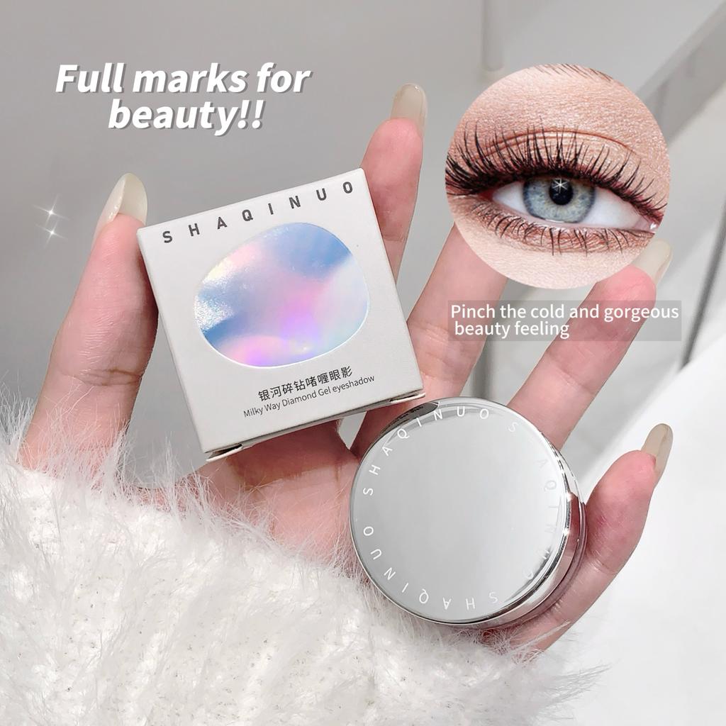 SHAQINUO Milky Way Diamond Gel Eyeshadow