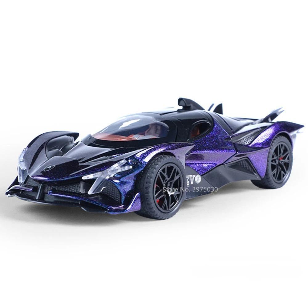 1/32 Apollo EVO Scale Alloy Sport Car Model Diecasts Vehicle Model with Light Sound Pull Back Car Toys for Child Birthday Gifts