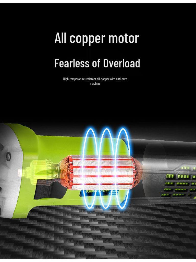 Adjustable Speed High-Power Electric Grinder and Polisher