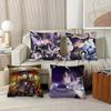 Game Genshin Impact Wanderer Pillow Case Fashion Square Pillowcase Bedroom Sofa Room Ins Decoration Leisure