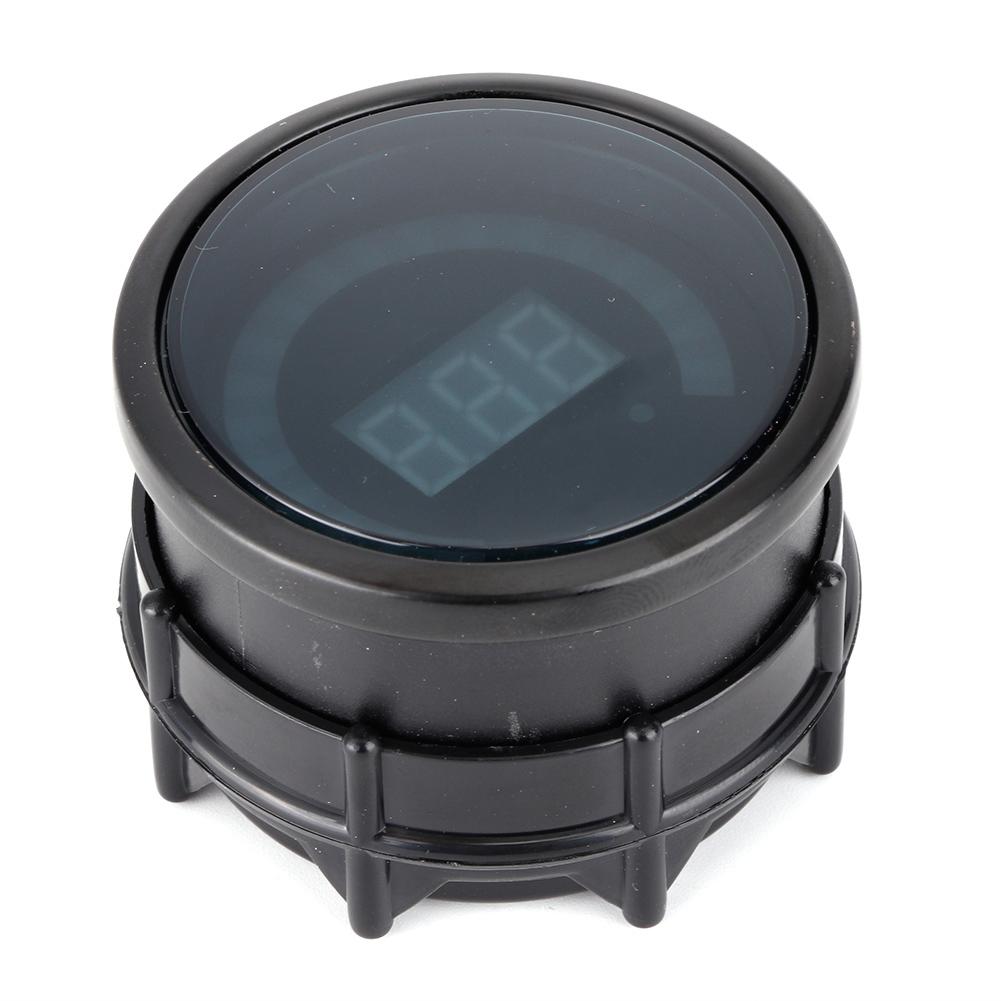 2 In 1 Voltmeter Car Gauge LED Scale Digital Display 12V Universal Modification Parts