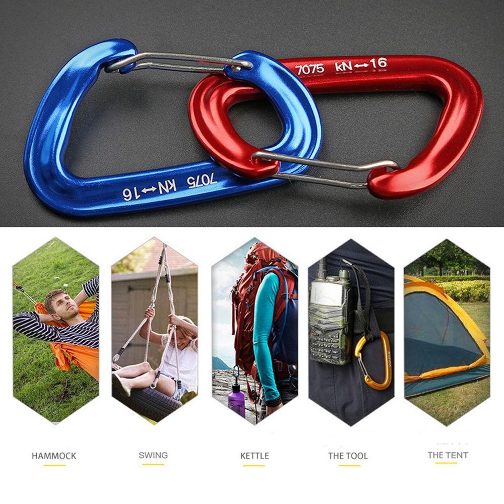 Outdoor Accessory Safety Lock Hook Climbing Equipment Mountaineering Buckle Climbing Carabiner