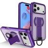 Luxury Frosted Clear For MagSafe Magnetic Folding Stand Phone Case For 15 16 17 Pro Max 16E 14 13 Wireless Charging Cover