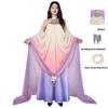 Costume Cosplay Principessa Amadala di Star Wars in Tessuto di Poliestere per Feste di Halloween