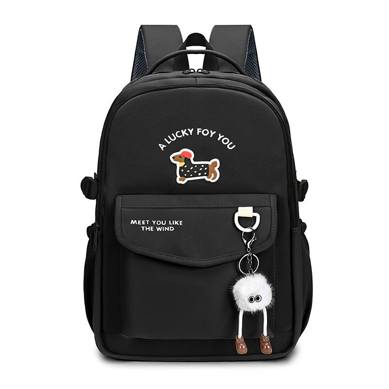 Schultasche für Mädchen, Mittelstufe, Grundschüler, 11 neue Nische, hochwertiger Doppel-Schultergurt, große Kapazität, Rückenschutz