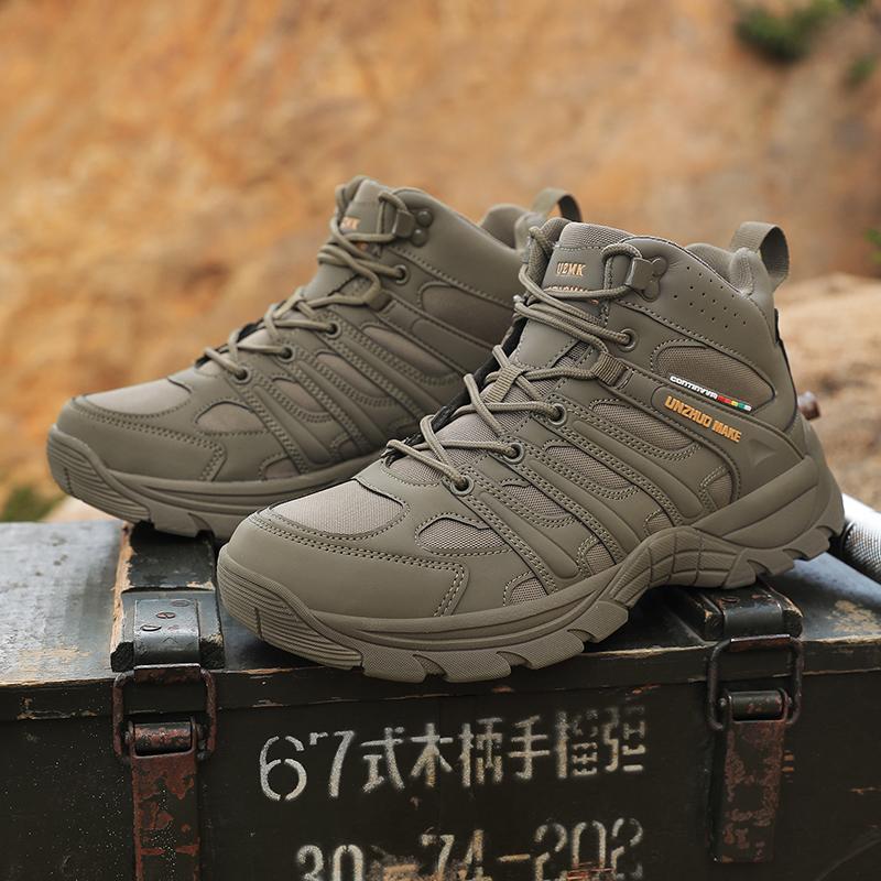 Large Size Men's Outdoor Hiking Boots Military Boots 39-46