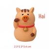 Japanese New Year Horse Zodiac Miniature: Cat Zakka Resin Craft Desktop Ornament