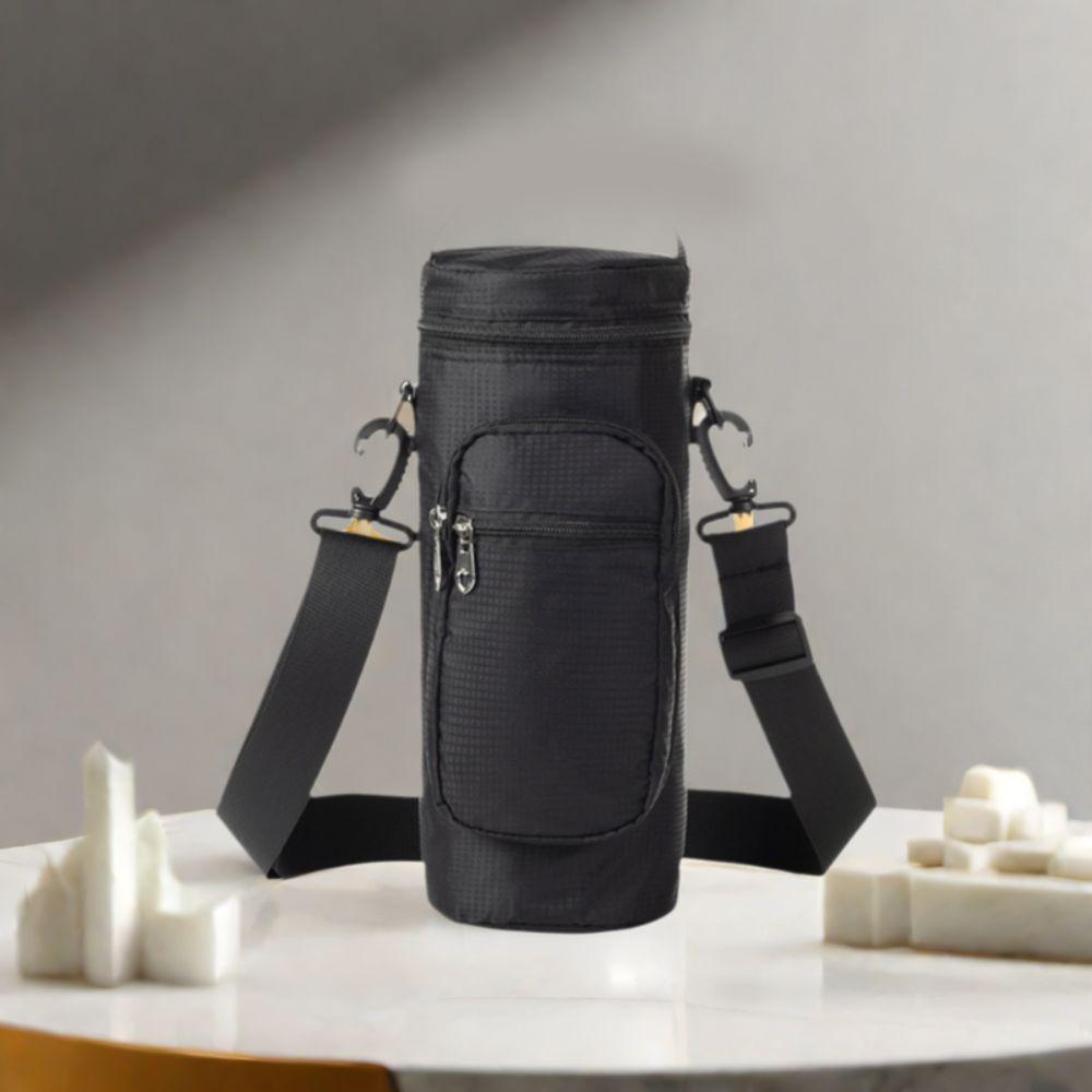 

with Phone Pocket Water Bottle Holder Pouch Water Bottle Insulation Sleeve Mobile Phone 1.5L фіолетовий