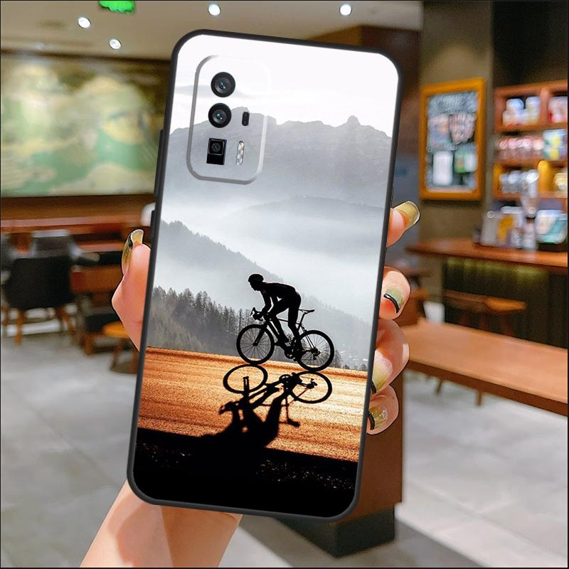 Cycling Bike Case For Xiaomi 14 Ultra 15 13 11T 12T 13T 14T Pro POCO X7 Pro X3 X5 X6 M6 F5 F6 Pro Cover