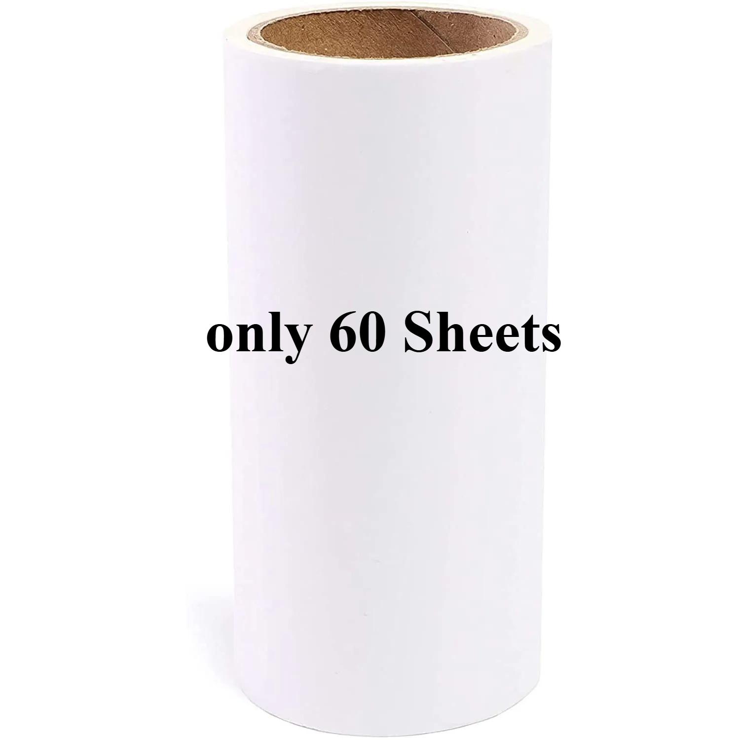 

Экстра-липкий ролик для удаления шерсти домашних животных, 60 листов/рулон, идеально подходит для владельцев собак и кошек, идеально подходит для чистки одежды и мебели