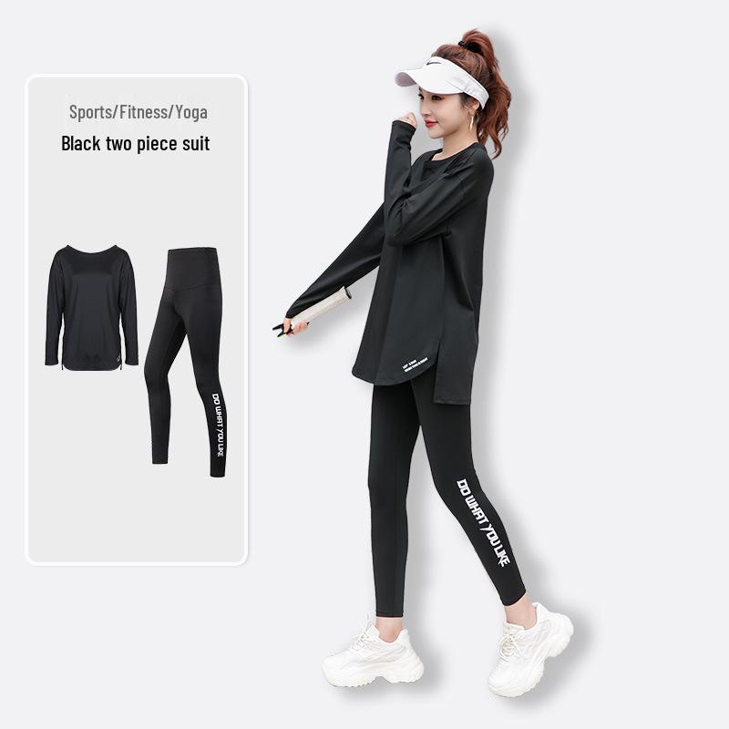 Plus Size Yoga Fitness Long Sleeve T-shirt - Ideal for Running & Gym, Supports 200 lbs, New 2023