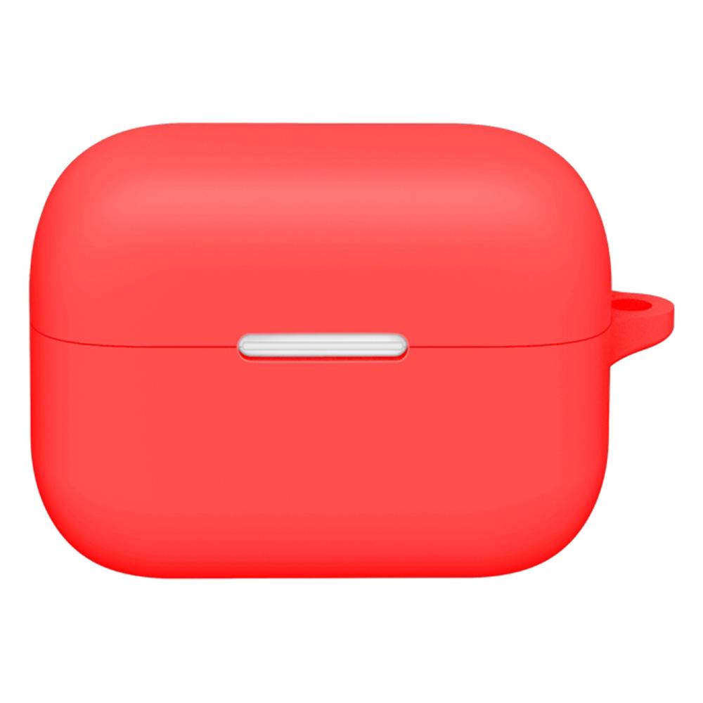 For Anker Soundcore Aero Clip Silicone Case with Anti Lost Buckle Bluetooth-compatible Earphones Protective Cover