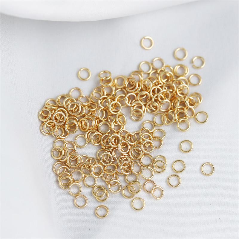 14K Gold-Filled Jump Ring Connector for Jewelry Making