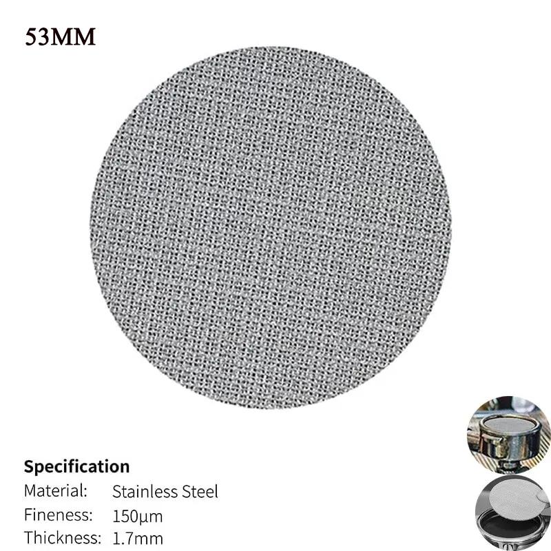 51/53.5/58.5MM Coffee Filter Plate Replacement Backflush Filter Mesh Screen Portafilter for Coffee Machine Handle Puck Screen