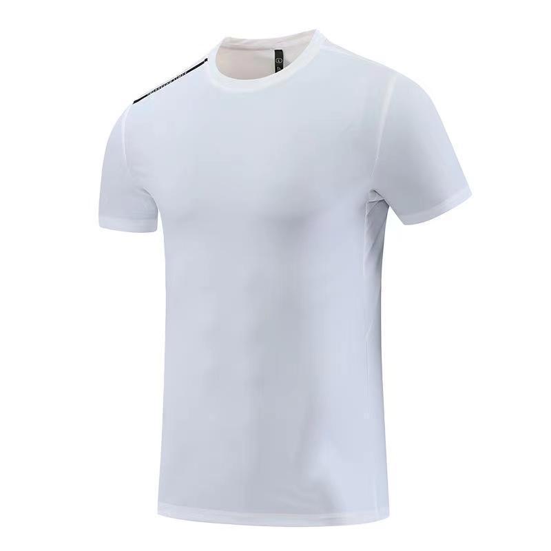 2024 Men's Quick-Dry Short Sleeve Running T-shirt: Round Neck, Outdoor Fitness Training Top