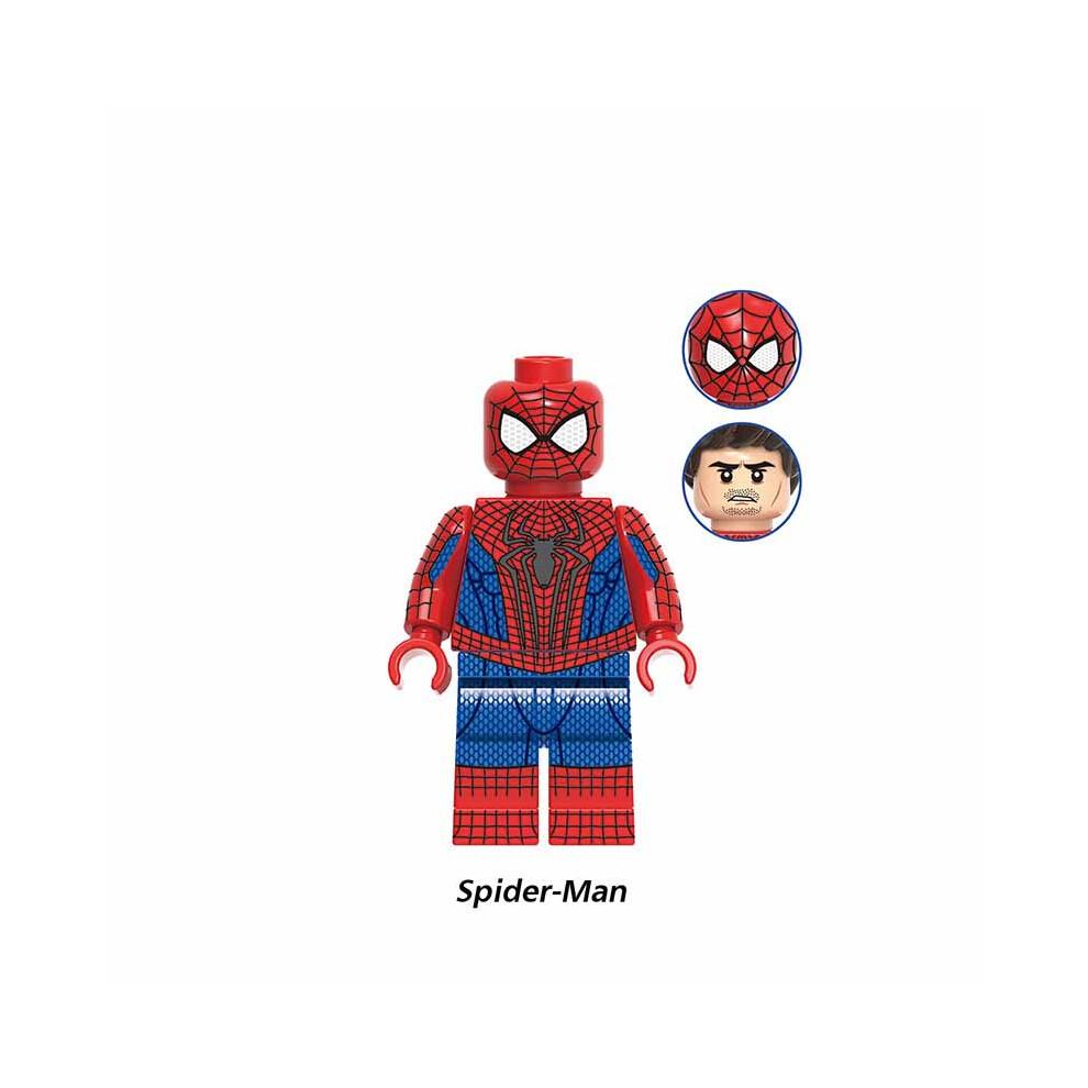 8PCS Super Hero Dr. Octopus Green Goblin Spider-Man Blocks Minifigures Children's Toy Kids Gifts