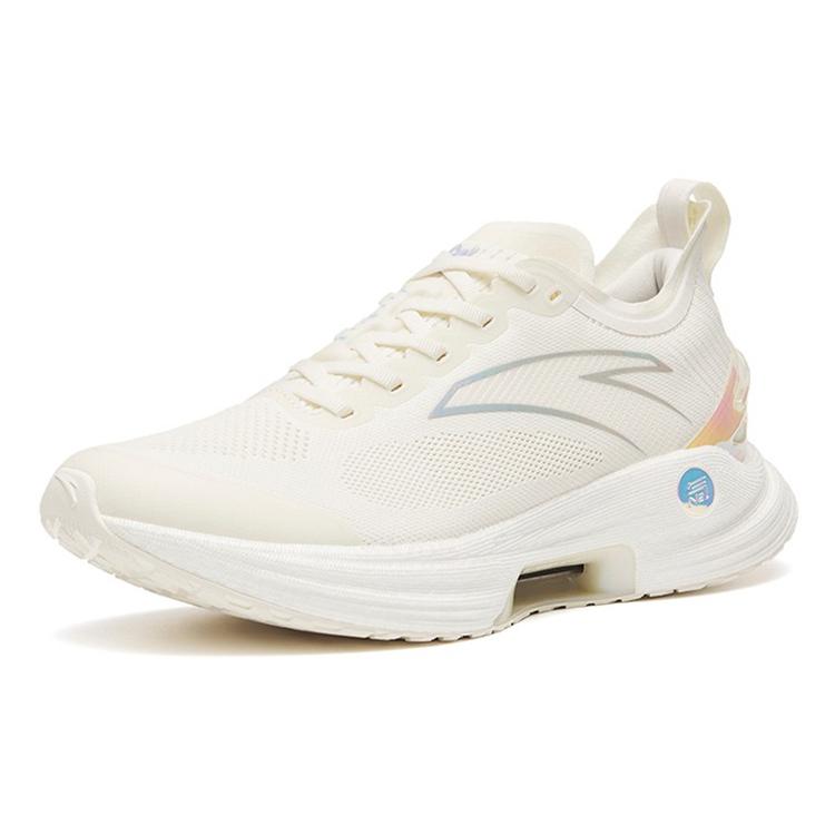 New Anta Gen 3.0 Cushioning, Slip Resistant, Abrasion Resistant, Breathable Low Top Running Shoes Men's White 112245580S-2