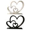 Modern Minimalist Love Heart Statue Art Sculpture Home Decor Ornament for Desk Bookshelf Decoration Valentine’s Gift