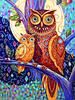5d Diamond Painting New Owl Cartoon Full Square/round Embroidery Colorful Bird Animal Mosaic Home Decor