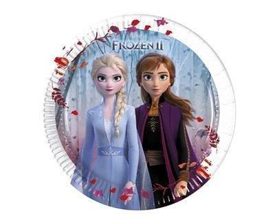 Frozen 2 Plates - 20 , 8 Pcs