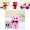Adorable Teddy Bear Plush Toy Keychain Soft Stuffed Animal Doll Cute Gift