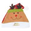 Sequined Christmas Party Santa Hat for Children Adult Pointed Caps Family Gathering Santa Hat Festival Props Headpiece