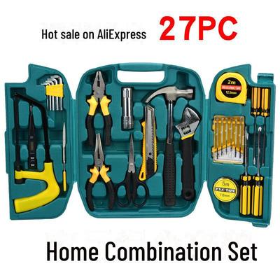 27-Piece Household Tool Set with Insurance Gift Box