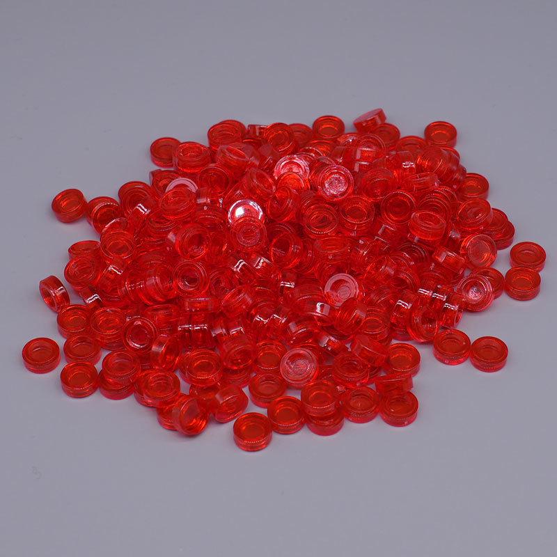 Handmade 10g Multicolor Round Building Blocks for DIY Projects with Meat-Filled Granules