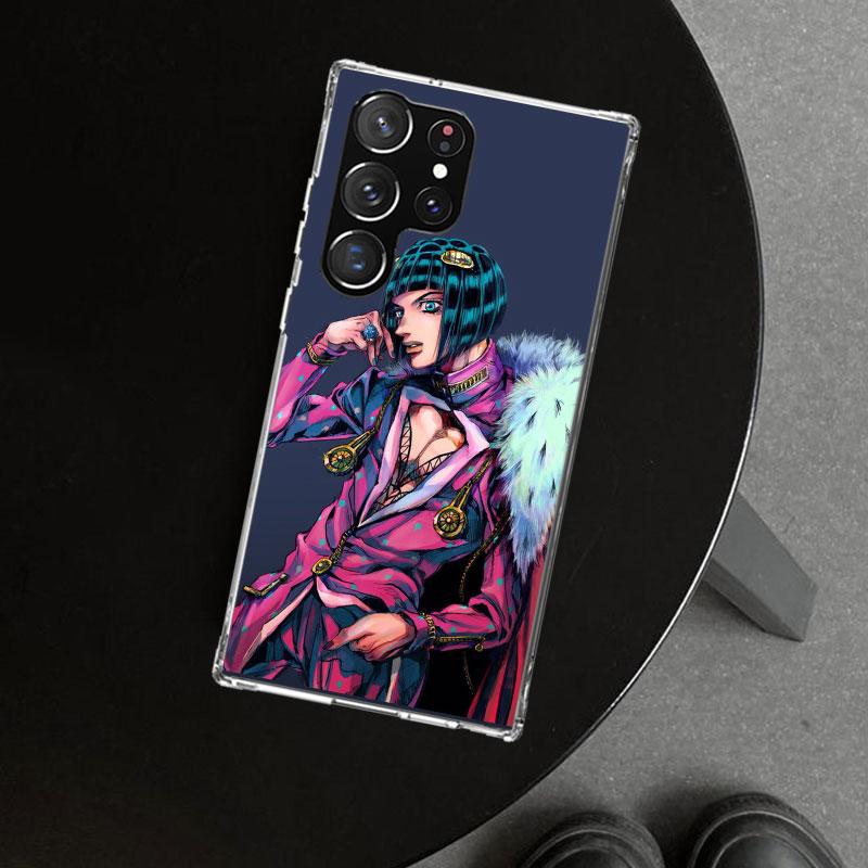 JoJo Adventure Bruno Buccellati Phone Case Cover for Samsung Galaxy S26 S25 Edge S24 S23 Ultra S22 Plus S21 FE S20 + Art Customi