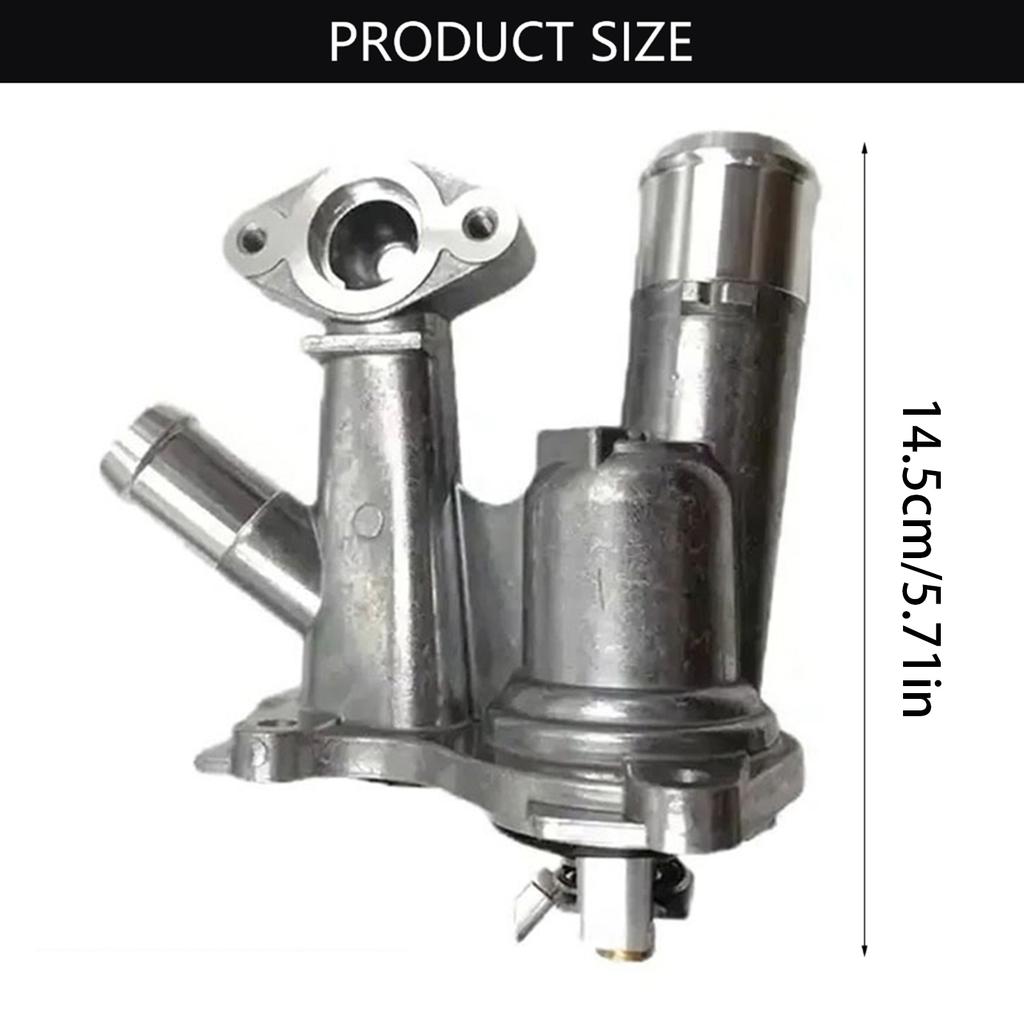 Temperature Control Thermostat Management Assembly Housing Cover Coolant Improve Engine Functionality Compatible for S60