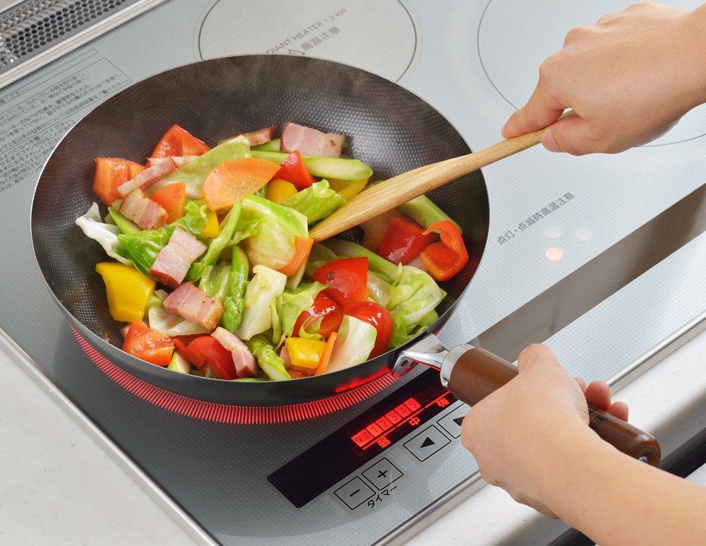 Gogi Wooden Handle Frying Pan 26cm YJ2063