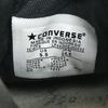 CONVERSE Leather High Top Sneakers Black US5.5 Unisex Vintage Style(USED)
