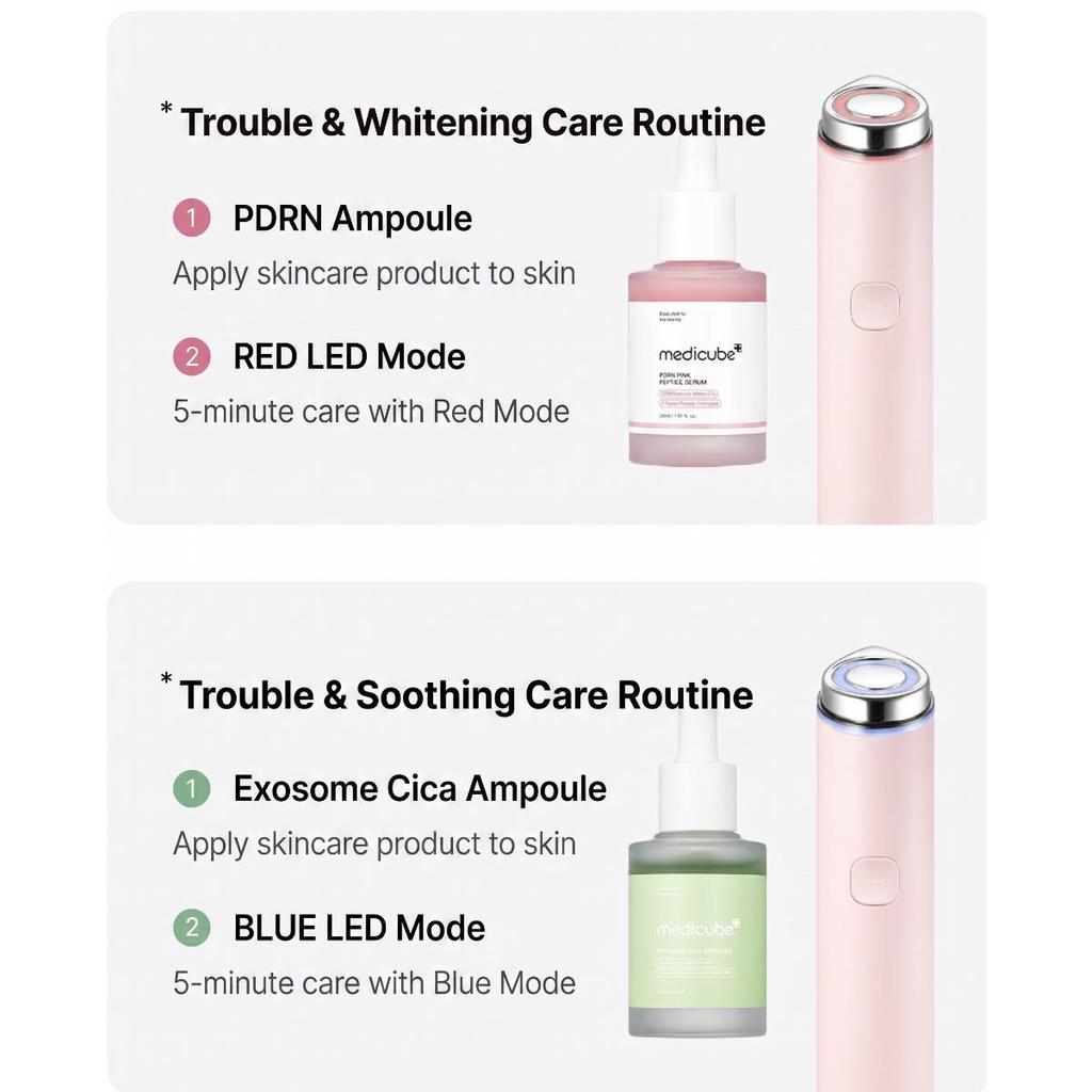 Medicube LED-Schönheitsgerät für die Gesichtspflege (AGE-R Mini Plus)