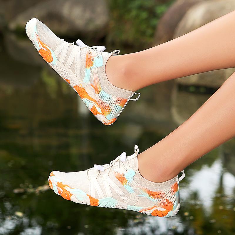 Beach Barefoot Wading Sneakers Unisex Quick Drying Aquatic Shoes for Sea Pool Water Sports Surfing Fishing Size 35-46