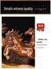 Bestseller Ma Dao Cheng Gong Pferdefigur - Perfekt für Foyer, Wohnzimmer, Weinschrank oder Büro; Ideales Einweihungs- oder Eröffnungsgeschenk.