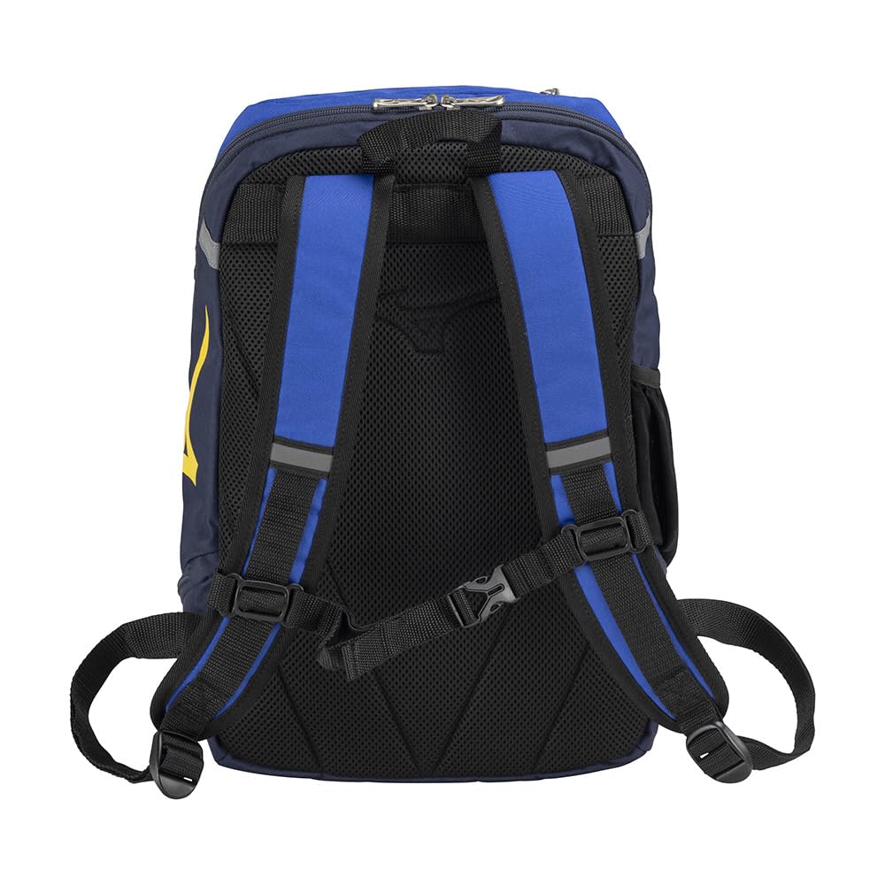 Mizuno Soccer Backpack 16L Blue X FF P3JDB001, Clean, Safe, Breathable, Navy,