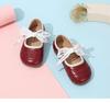 Mädchen-Schleifen-Leder-Prinzessinnenschuhe - Koreanischer Stil, Weiche Sohle, Trendige Single-Schuhe für Frühling/Herbst