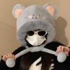 Winter Cute Cartoon Hat For Women Cozy Ear Covering Warmth With Look Fashionable