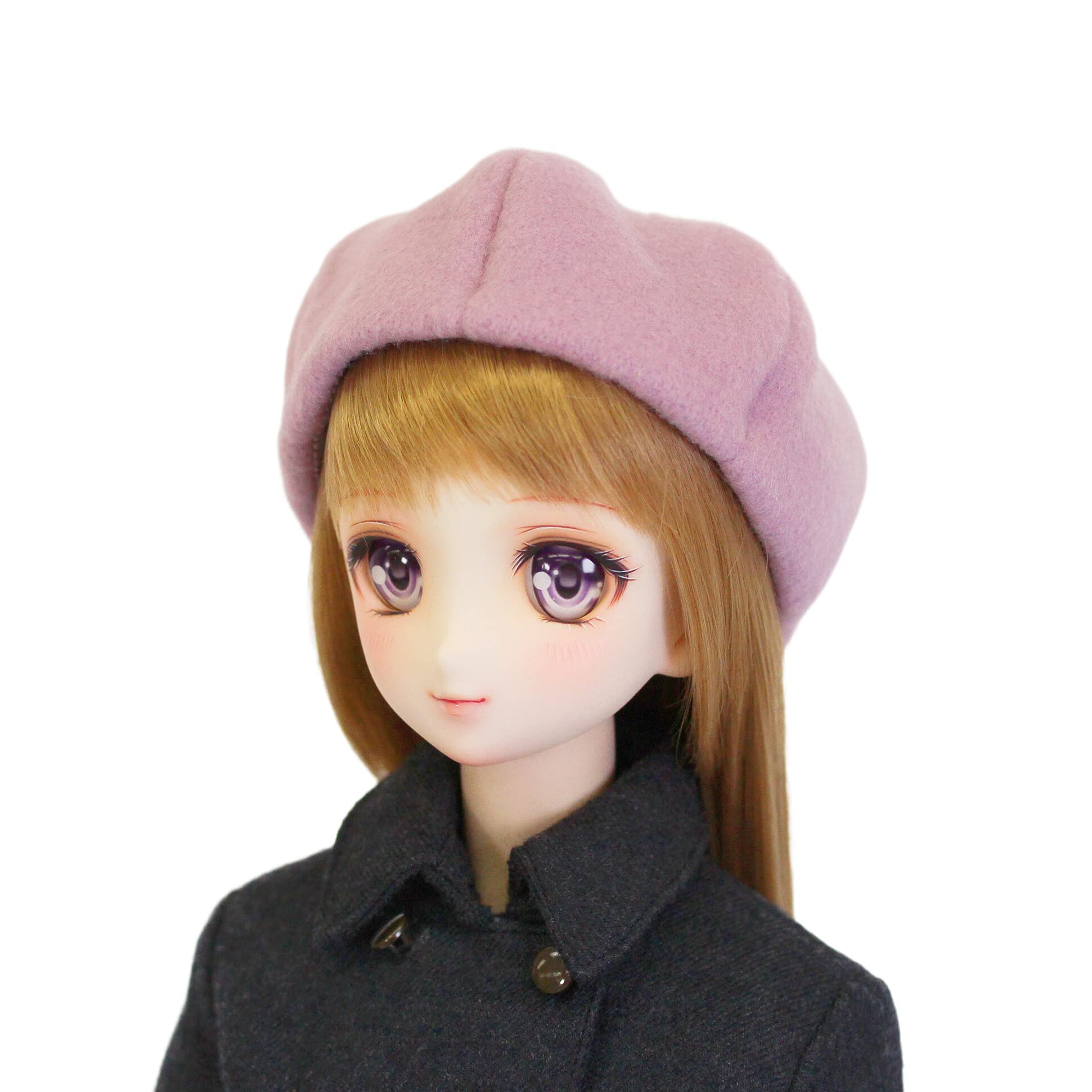 

Petite Marie DD MDD Compatible Beret Lavender inch Doll 60cm Doll 40cm Doll BJD Doll Clothes 1/3 (DDH-01-10) 9-10 [Petite Marie] [No.0080]