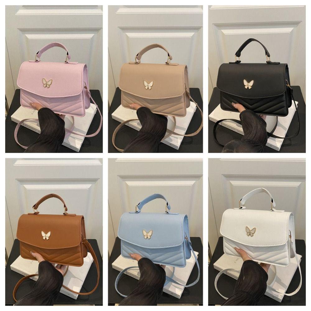 Carrying Butterfly Crossbody Bag Large Capacity Elegant Shoulder Bag  Mobile Phone