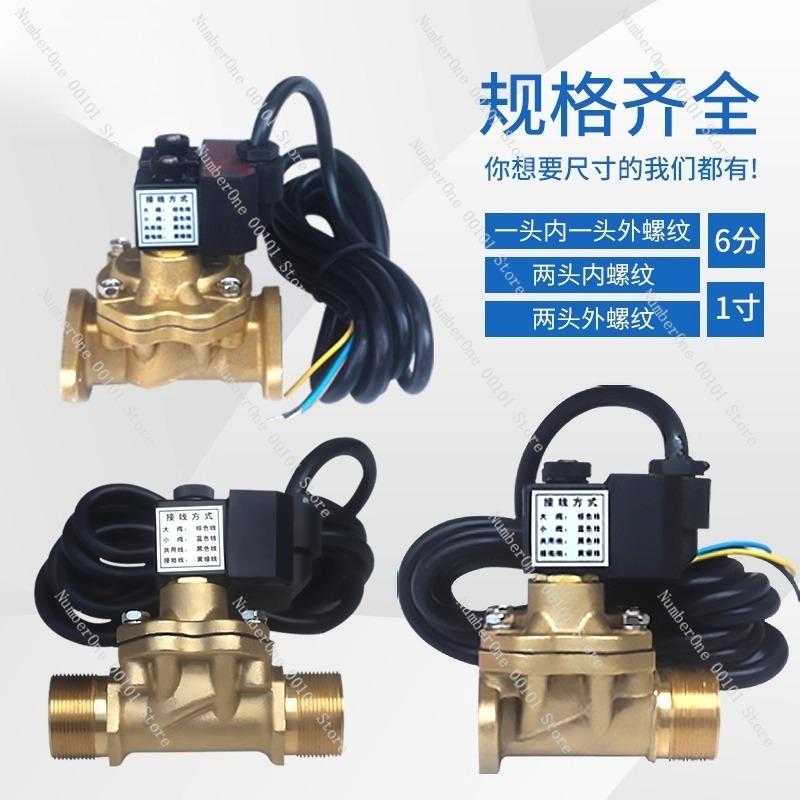 Explosion-Proof Double-Flow Solenoid Valve,Precision Metering Fuel Dispenser Control Valve for Industrial Liquid Measurement