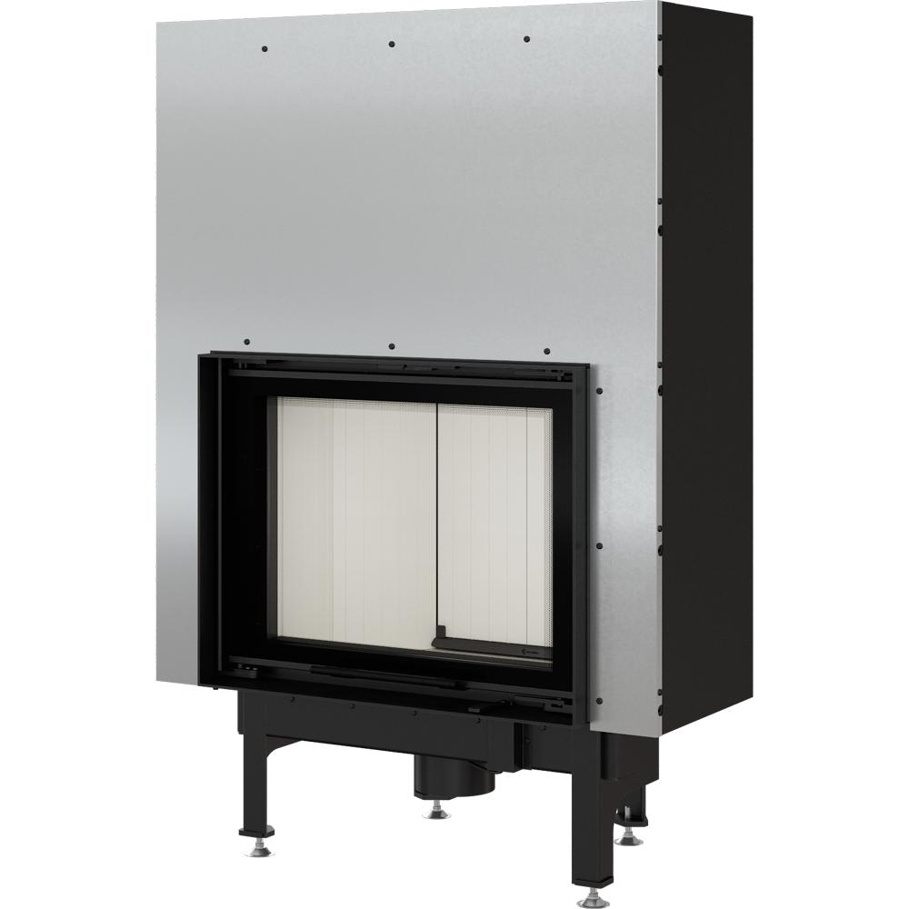 Steel fireplace KRATKI NADIA 10 kW Ø 200 Lift-up