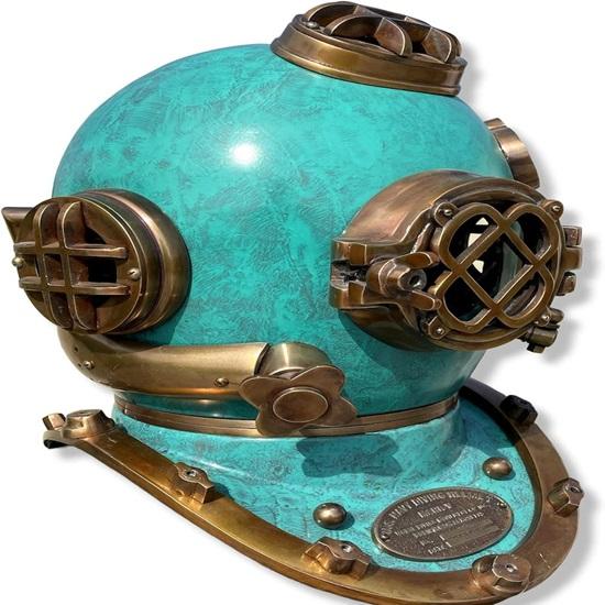 New Model Nautical British Navy Diving Helmets Mark V Divers Helmet 45.72 Cm Perfect Nautical Gift for Diving or Marine Lover