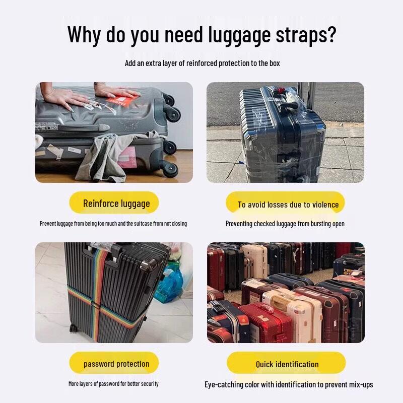 Luggage Cross Packing Straps