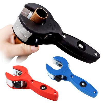 Conjunto de Cortador de Catraca com Lâminas de Aço Substituíveis Cortador de Tubos Compacto com Catraca Aço Inoxidável Tubos de Alumínio Ferramenta de Corte Fácil e Precisa