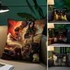 Game Clair Obscur Expedition 33 Pillow Case Comfort Sofa Bed Silky Elegant Invisible Zipper Decorative Cushion Cover